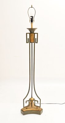 Lot 289 - Reproduction Art Deco standard lamp