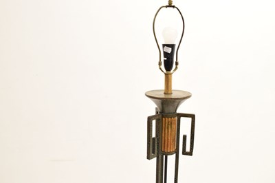 Lot 289 - Reproduction Art Deco standard lamp