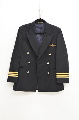 Lot 236 - British Airways first officers uniform jacket by Hepton