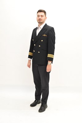 Lot 236 - British Airways first officers uniform jacket by Hepton