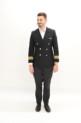 Lot 236 - British Airways first officers uniform jacket by Hepton