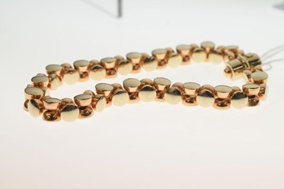 Lot 171 - Peter Wong - Italian made 18ct gold bracelet