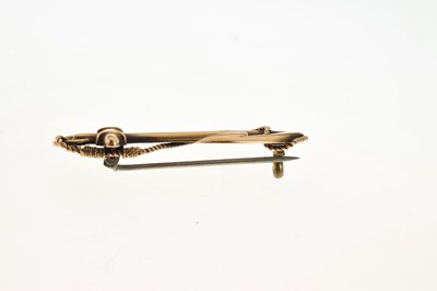 Lot 90 - Anchor brooch