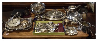 Lot 532 - Assorted plated wares