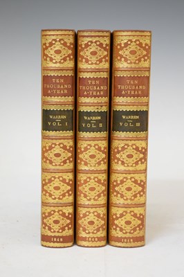 Lot 452 - Ten Thousand A-Year by Samuel Warren