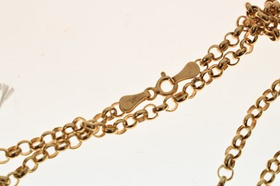 Lot 129 - 9ct gold oval locket set rubies and diamonds