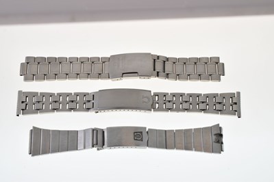 Lot 217 - Omega Seamaster Professional stainless steel bracelet