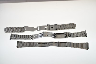Lot 217 - Omega Seamaster Professional stainless steel bracelet