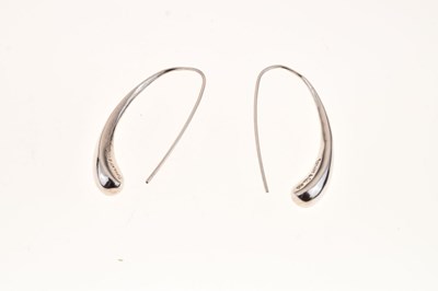 Lot 181 - Tiffany silver 'pod' earrings