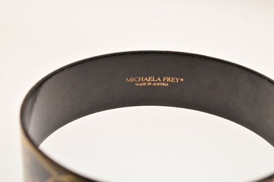 Lot 165 - Michaela Frey enamel bangle