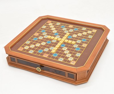 Lot 407 - Franklin Mint - 'The Classic Collector's Edition' deluxe Scrabble board