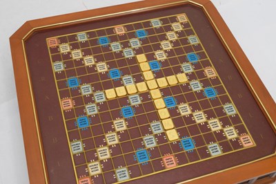 Lot 407 - Franklin Mint - 'The Classic Collector's Edition' deluxe Scrabble board