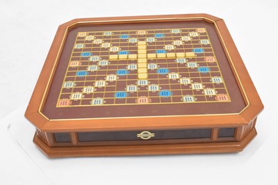 Lot 407 - Franklin Mint - 'The Classic Collector's Edition' deluxe Scrabble board