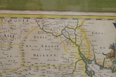 Lot 507 - Mid 17th century map of the Arabian peninsula