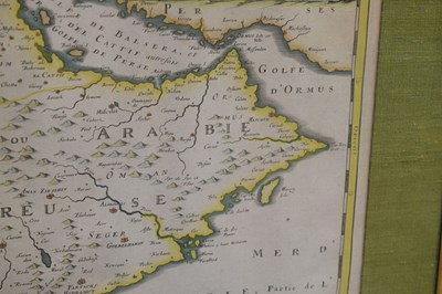 Lot 507 - Mid 17th century map of the Arabian peninsula