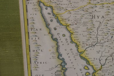 Lot 507 - Mid 17th century map of the Arabian peninsula