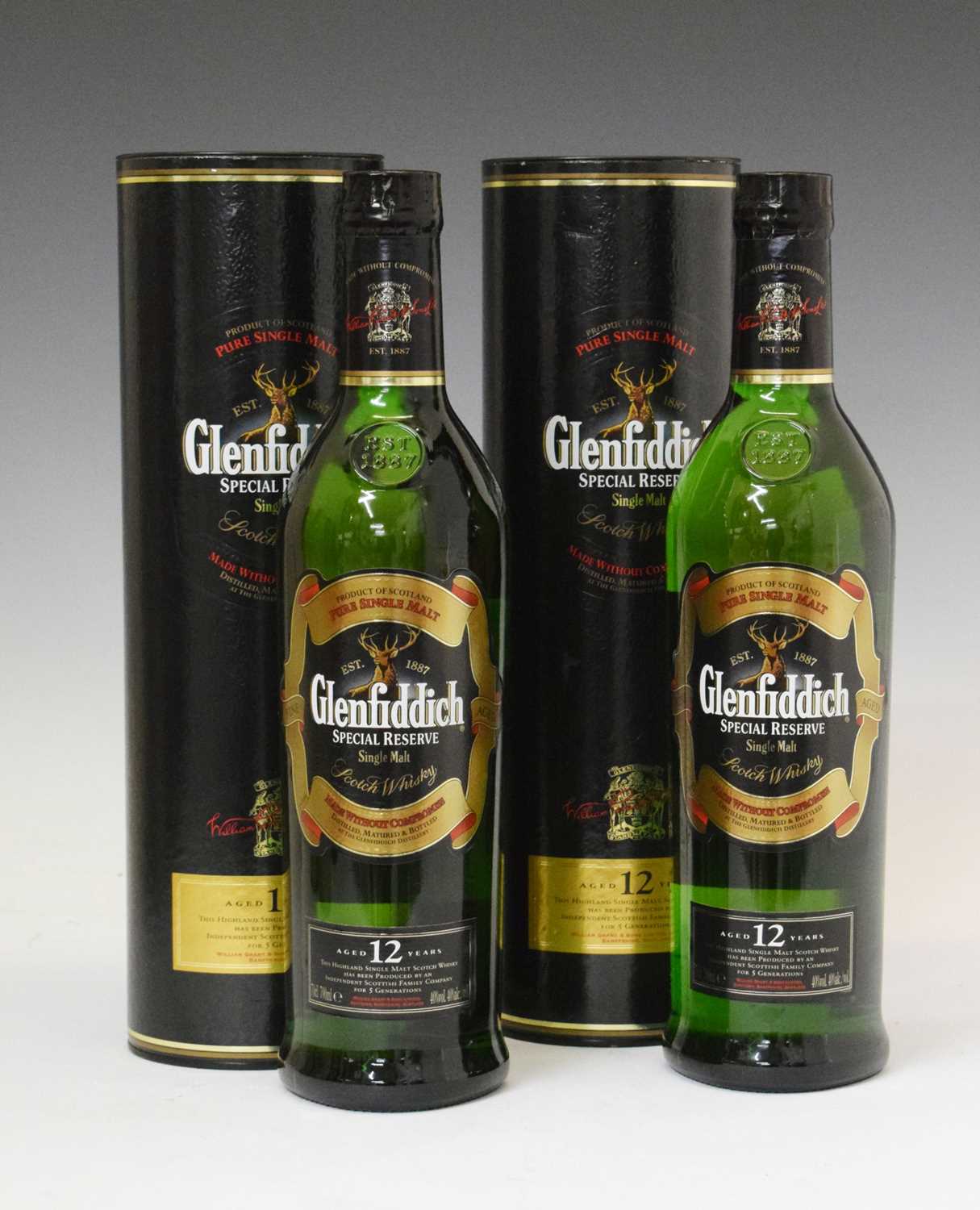 Lot 705 - Glenfiddich Special Reserve Single Malt Scotch Whisky, aged 12 Years