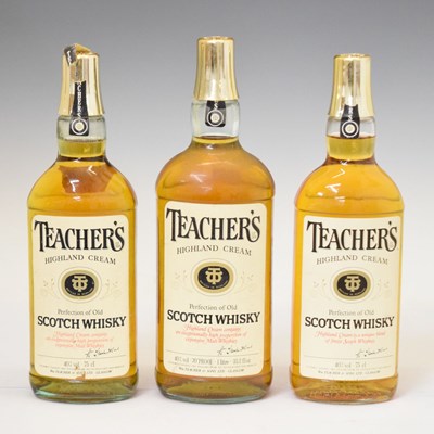 Lot 485 - Teacher's 'Highland Cream' Old Scotch Whisky