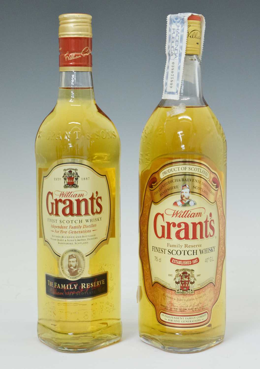 Lot 382 - Grant's Finest Scotch Whisky