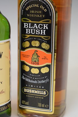 Lot 381 - Glen Orchy Scotch Whisky, Black Bush Irish Whiskey and Jameson Irish Whiskey