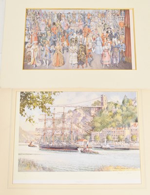 Lot 680 - After Frank Shipsides – Large collection of unframed signed limited edition and other prints