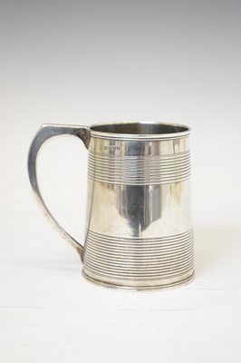 Lot 245 - George III silver mug