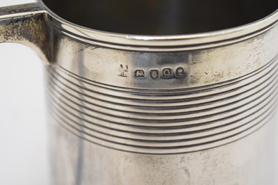 Lot 245 - George III silver mug