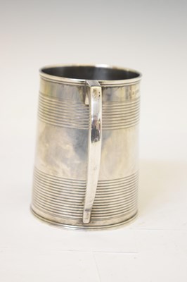 Lot 245 - George III silver mug