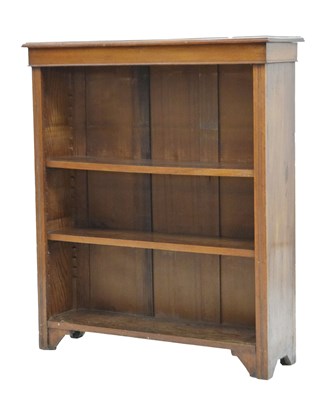 Lot 765 - Victorian mahogany open bookcase