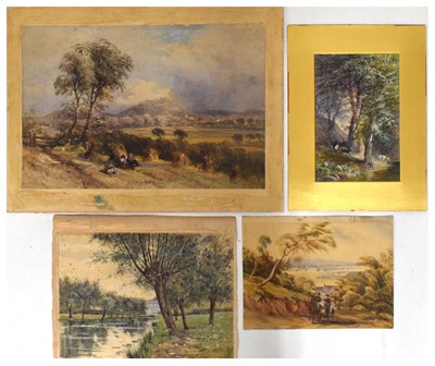 Lot 709 - Large collection of 19th century and later unframed watercolours