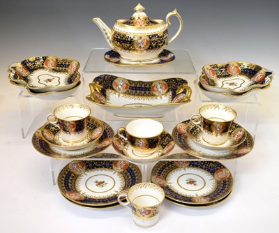 Lot 406 - Chamberlain Worcester part tea and dessert service