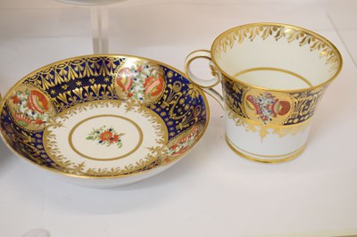 Lot 406 - Chamberlain Worcester part tea and dessert service