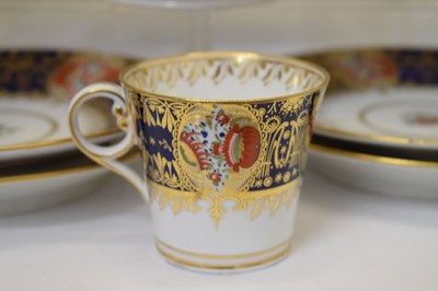 Lot 406 - Chamberlain Worcester part tea and dessert service