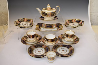 Lot 406 - Chamberlain Worcester part tea and dessert service