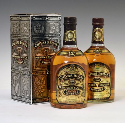 Lot 718 - Chivas Regal blended Scotch Whisky, aged 12 years, Aberdeen