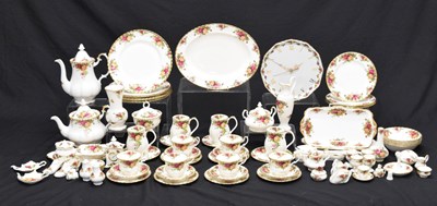 Lot 641 - Royal Albert 'Old Country Roses' pattern part tea and dinner wares