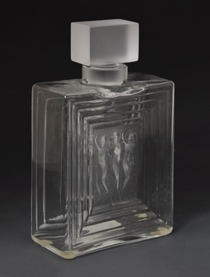 Lot 385 - Lalique Duncan perfume bottle