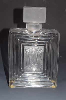 Lot 385 - Lalique Duncan perfume bottle