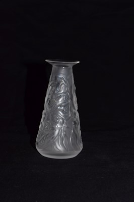 Lot 574 - Lalique 'Sirene' bud vase