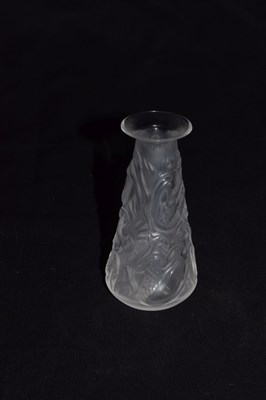 Lot 574 - Lalique 'Sirene' bud vase