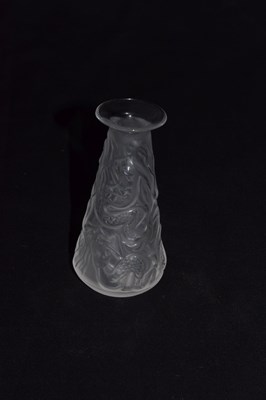 Lot 574 - Lalique 'Sirene' bud vase