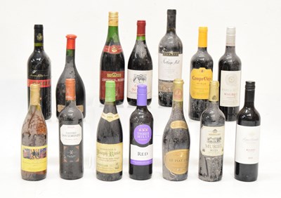 Lot 467 - Fourteen bottles of red table wine