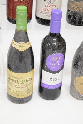 Lot 807 - Fourteen bottles of red table wine