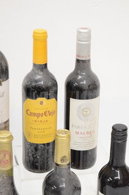 Lot 807 - Fourteen bottles of red table wine