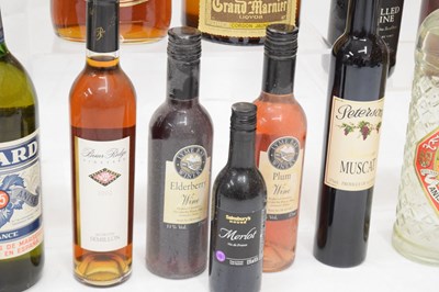 Lot 520 - Quantity of liqueurs, etc to include Ricard Pastis, Anis de la Hortelana, Glayva, Grand Marnier Cordon Jaune, Tamakari, etc