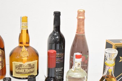 Lot 520 - Quantity of liqueurs, etc to include Ricard Pastis, Anis de la Hortelana, Glayva, Grand Marnier Cordon Jaune, Tamakari, etc