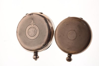 Lot 95 - Seven silver pocket watches (missing parts)