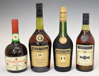 Lot 513 - Martell Cognac and Courvoisier Cognac