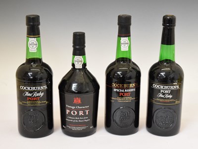 Lot 470 - Cockburn's Fine Ruby Port and Vintage Character Port