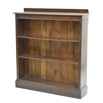 Lot 774 - Stained oak bookcase